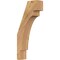 Ekena Millwork 3 1/2"W x 10"D x 22"H Merced Smooth Knee Brace, Western Red Cedar BRC04X10X22MRC00SWR - alternate 1